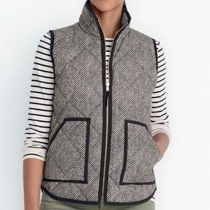 EUC J.Crew Factory Herringbone Vest